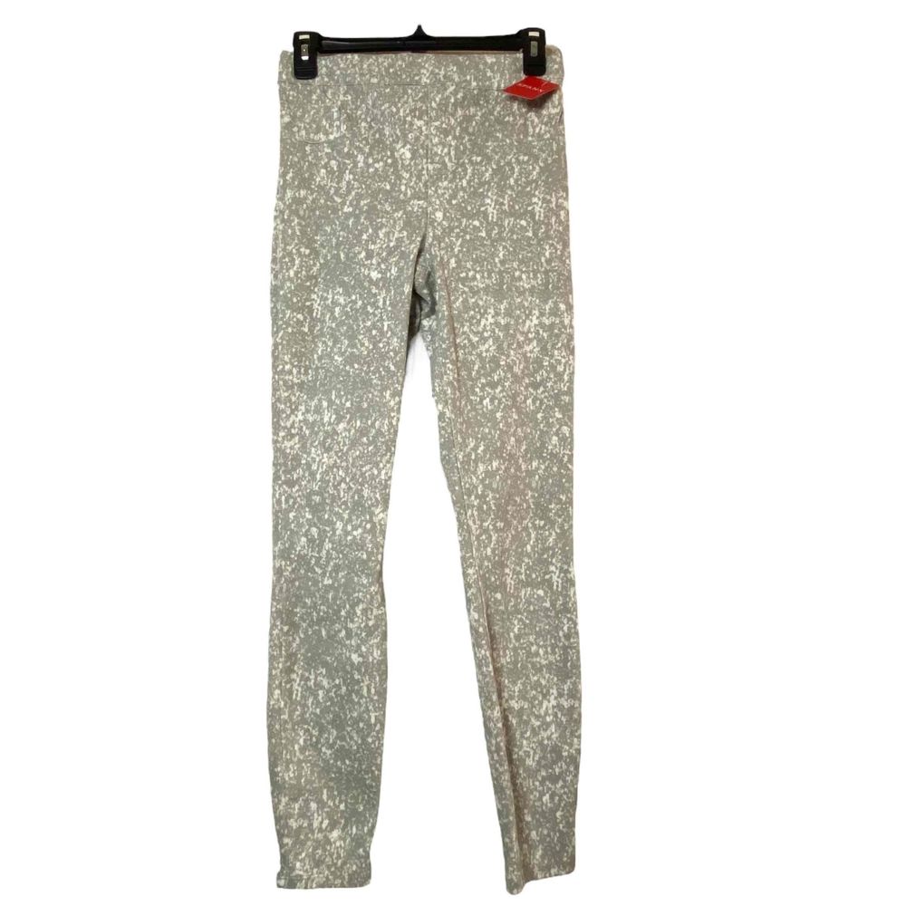 NWT Spanx Womens Speckled‎ Gray Ankle Jean-ish Leggings Size Petite Small